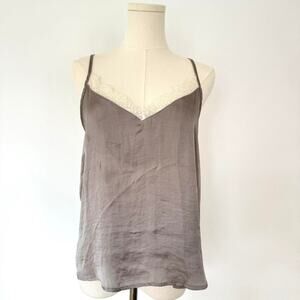 OG NASTY GAL SILKY SLINKY LACE-TRIM CAMI